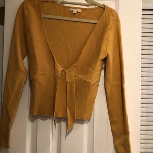 Yellow Long Sleeve Shirt Pacsun